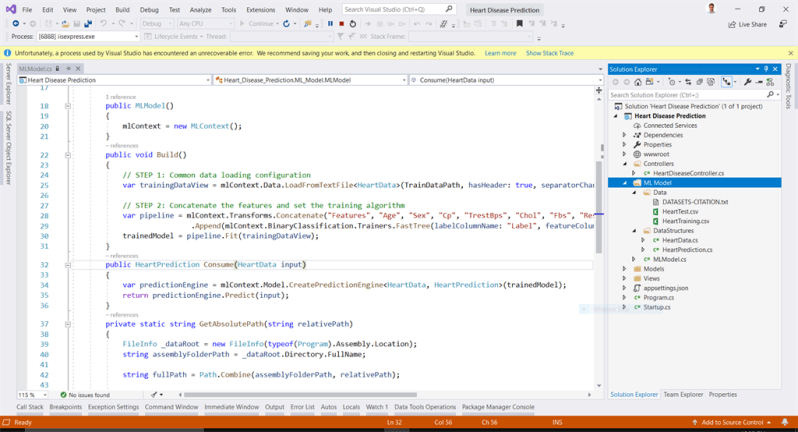 Heart Disease Prediction In Asp Net Core Using Ml Net - Download Modern Space Background | High Resolution